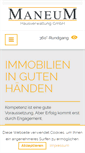 Mobile Screenshot of maneum.de